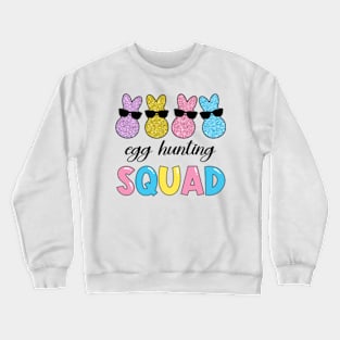 Egg Hunting Squad Easter Crewneck Sweatshirt